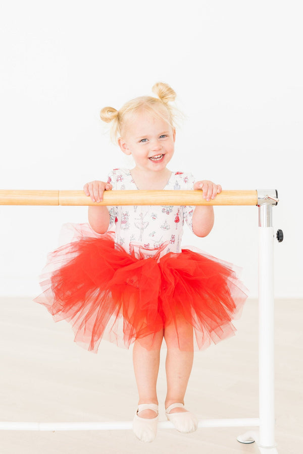 claras-christmas-3-4-tutu-leotard Mila & Rose at Sophia's Style-Clara's Christmas 3/4 Tutu Leotard-6-12M-Tutu Leotard 3/4-1